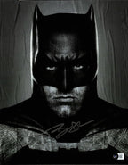 Batman Ben Affleck Signed Justice League 11x14 Photograph BECKETT0