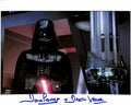 David Prowse Darth Vader Vs Luke Bespin Duel Signed 8x10 Photo BECKETT0
