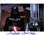 David Prowse Darth Vader Vs Luke Bespin Duel Signed 8x10 Photo BECKETT0