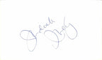 Judith Ivey Actress Signed 3x5 Index Card BECKETT Authenticated0