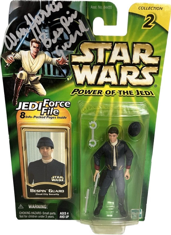 Alan Harris Bespin Guard Signed ESB Star Wars Power Of The Jedi Collection 0
