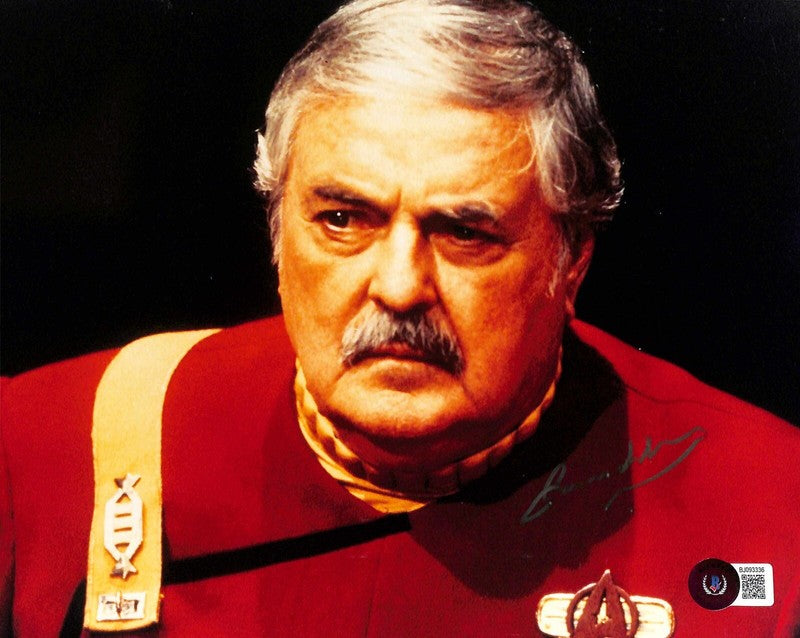James Doohan “Scottie”  Star Trek Generations Signed 8x10 Photograph BAS0