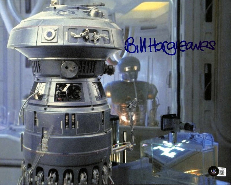 Bill Hargreaves Star Wars ESB FX-7 Medical Droid Signed 11x14 Photograph BECKETT0