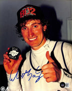Wayne Gretzky Signed 8x10 Color Photograph BAS Authenticated (Grad Collection)0