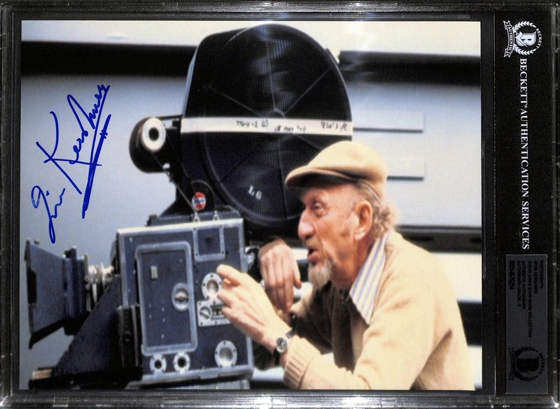 Irvin Kershner Star Wars ESB Director Signed 8x10 Photo Auto Grade 8 BAS0
