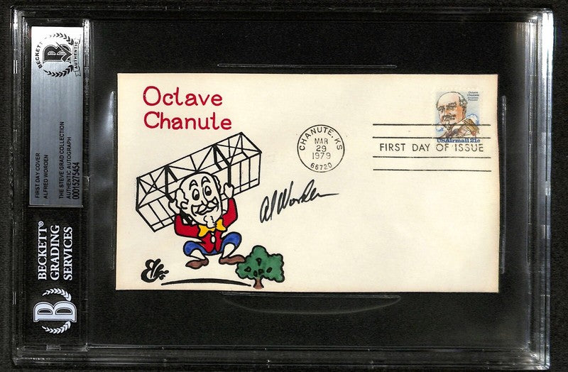 Al Worden NASA Astronaut Apollo 15 Mission Signed FDC Envelope BECKETT0