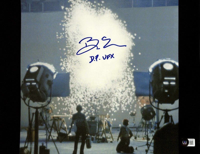 Bruce Logan Star Wars ILM SFX Signed 11x14 Photograph BECKETT0
