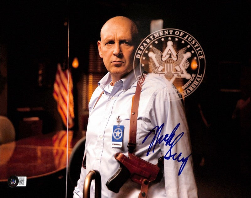 Nick Searcy “Justified” Signed 11x14 Photo BAS (Grad Collection)0