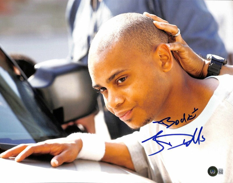 JD Williams The Wire Signed 11x14 Photo BECKETT (Grad Collection)0