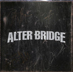 Alter Bridge Pawns & Kings Signed Vinyl Album Art Insert by 4x BECKETT0