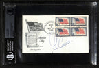Gene Cernan Apollo Astronaut Moonwalker Signed FDC Envelope BECKETT0