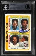Nat Moore Miami Dolphins 1978 Topps #514 Signed Rookie RC Card BECKETT 0