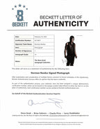 Norman Reedus Daryl Dixon TWD Signed 11x14 Photo Auto 10 BAS (Grad Collection)1