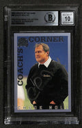 Chuck Noll 2000 Greats of the Game #96 Signed Card Auto Grade 10 BECKETT0
