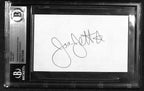 Joan Jett Joan Jett & The Blackhearts Signed 3x5 Index Card Beckett 0