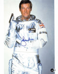 Roger Moore “James Bond” Moonraker Signed 11x14 Photograph BECKETT0