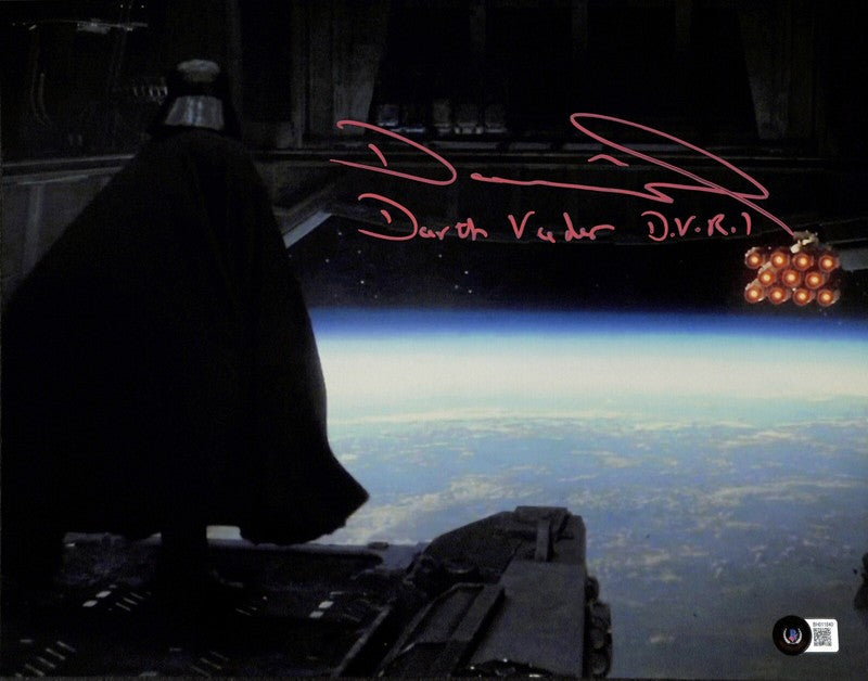 Daniel Naprous Darth Vader Star Wars Rogue One Signed 11x14 Photo BECKETT0