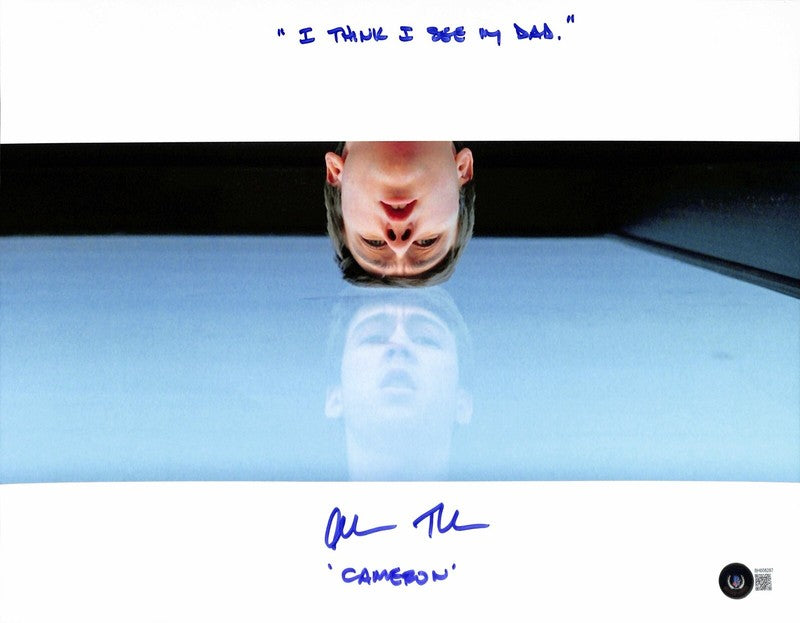 Alan Ruck “Cameron Frye” Ferris Buellers Day Off Signed 11x14 Photograph BECKETT0