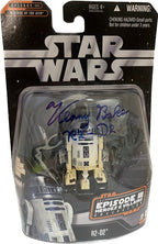 Kenny Baker R2-D2 Signed Star Wars 2004 Saga Collection BAS0