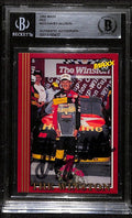 Davey Allison NASCAR Legend 1992 Maxx Red #273 Signed Card BECKETT0