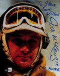 Jack McKenzie Cal Alder Star Wars Empire Strikes Back Signed 8x10 Photo BECKETT 0