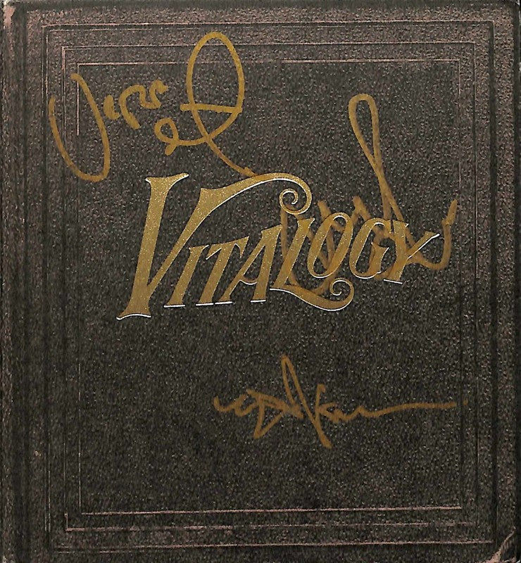 Pearl Jam Signed Vitalogy CD Cover – Eddie Vedder, Ament & McCready BECKETT0