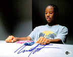 Michael B. Jordan “Wallace” The Wire Signed 11x14 Photo BECKETT Grad Collection0