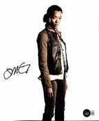 Sonequa Martin-Green TWD Sasha Williams Signed 8x10 Photo BAS (Grad Collection)0