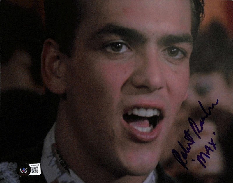 Robert Rusler "Max" Weird Science Signed 8x10 Photo Beckett (Grad Collection)0