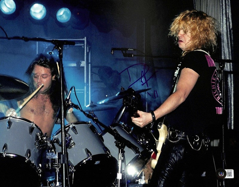 Guns N Roses Bassist Duff McKagan Signed Autographed 11x14 Photograph BECKETT0