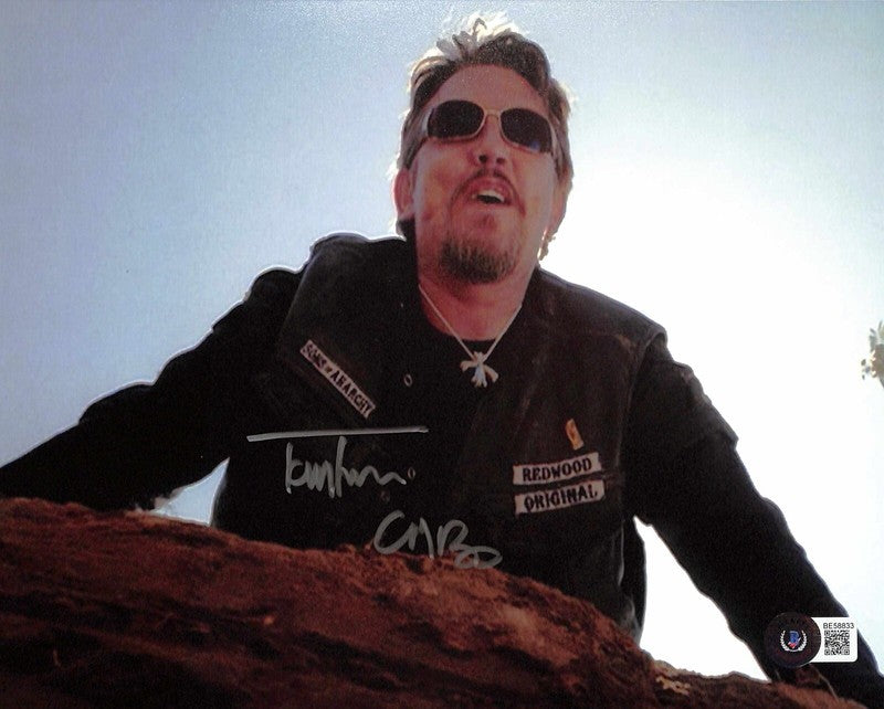 Tommy Flanagan “Chibs” Sons of Anarchy Signed 8x10 Photograph BECKETT0