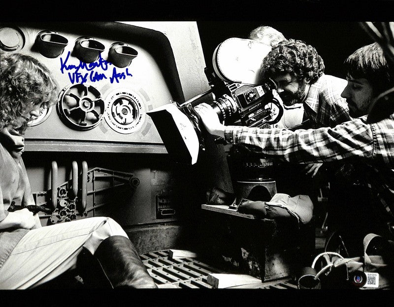 Kim Marks Star Wars ROTJ ILM Assistant Camerman Signed 11x14 Photo BECKETT0