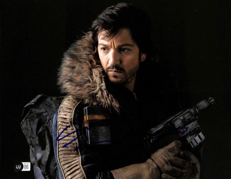 Diego Luna “Cassian Andor” Star Wars Rogue One Signed 11x14 Photo BECKETT0