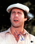 Chevy Chase Caddyshack Signed 11x14 Photograph BECKETT (Grad Collection)0