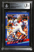 Ivan Calderon White Sox 1991 Donruss #203 Signed Card BECKETT 0