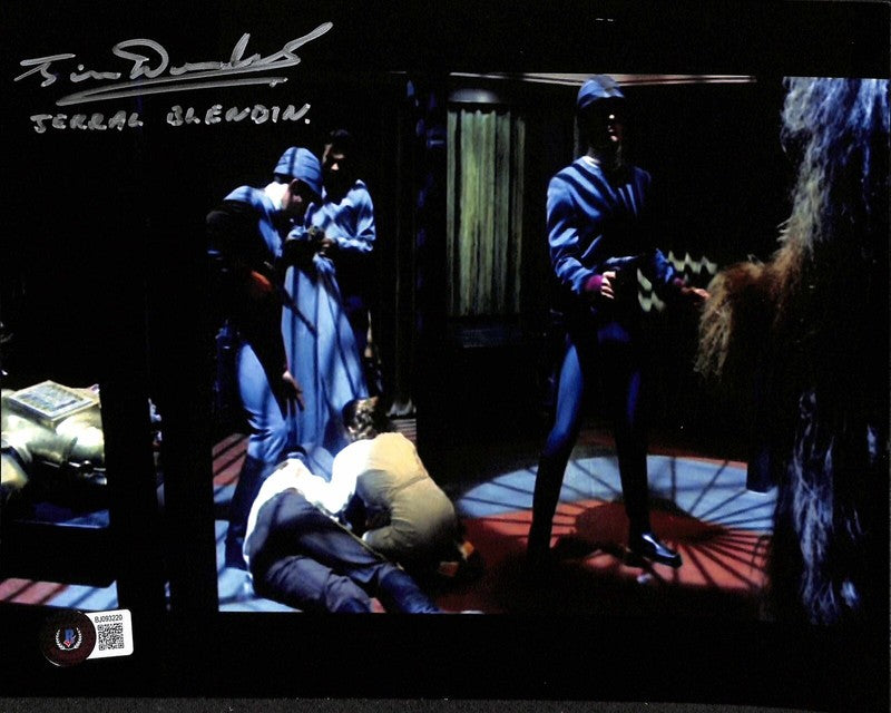 Jim Dowdall Bespin Guard Star Wars ESB Signed 8x10 Photograph BECKETT0
