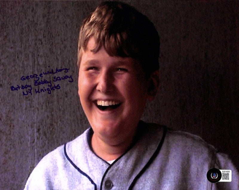 Batboy “Bobby Savoy” George Wilkosz The Natural Signed 8x10 Photograph BECKETT0