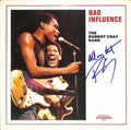 Robert Cray Guitar Great Signed Bad Influence Album Cover BECKETT0