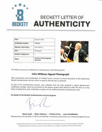 John Williams Composer Signed 11x14 Photograph BECKETT (Grad Collection)1