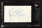John Goodman "Walter Sobchak" The Big Lebowski Signed 3x5 Index Card Beckett0