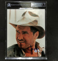 Harrison Ford Indiana Jones Signed 8x10 Photograph BAS (Grad Collection)0
