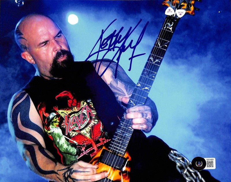 Kerry King Slayer Guitarist Signed 8x10 Photograph BECKETT (Grad Collection)0