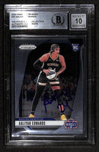 2024 Panini Prizm WNBA #70 Aaliyah Edwards Rookie Autograph BECKETT AUTO 100