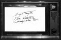 Gil Taylor Visual Effects Artist Star Wars Signed 3x5  Index Card Beckett0
