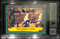 Sonny Caldinez & Malcolm Weaver Signed 1981 Topps Indiana Jones #30 BAS AUTO 100