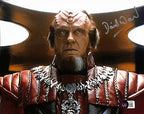 David Warner "Gorkon" Star Trek the Undiscovered Country Signed 8x10 Photo BAS0