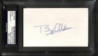 Buzz Aldrin NASA Astronaut & 2nd Man on the Moon Signed 3x5 Index Card PSA/DNA0