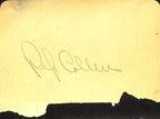 James Rip Collins Signed Autographed Album Page Cut BECKETT Authenticated0