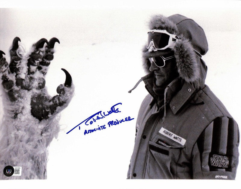 Robert Watts "Associate Producer" Star Wars ESB Signed 11x14 Photo BECKETT0