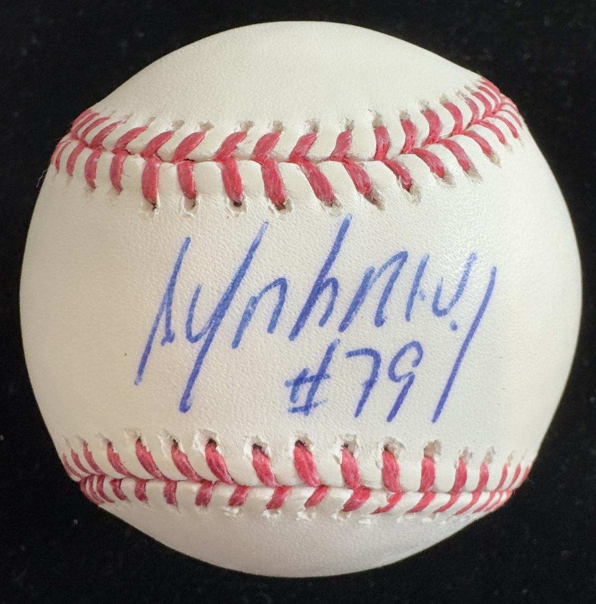 Jose Abreu White Sox Signed Official MLB Baseball (Manfred) Beckett0